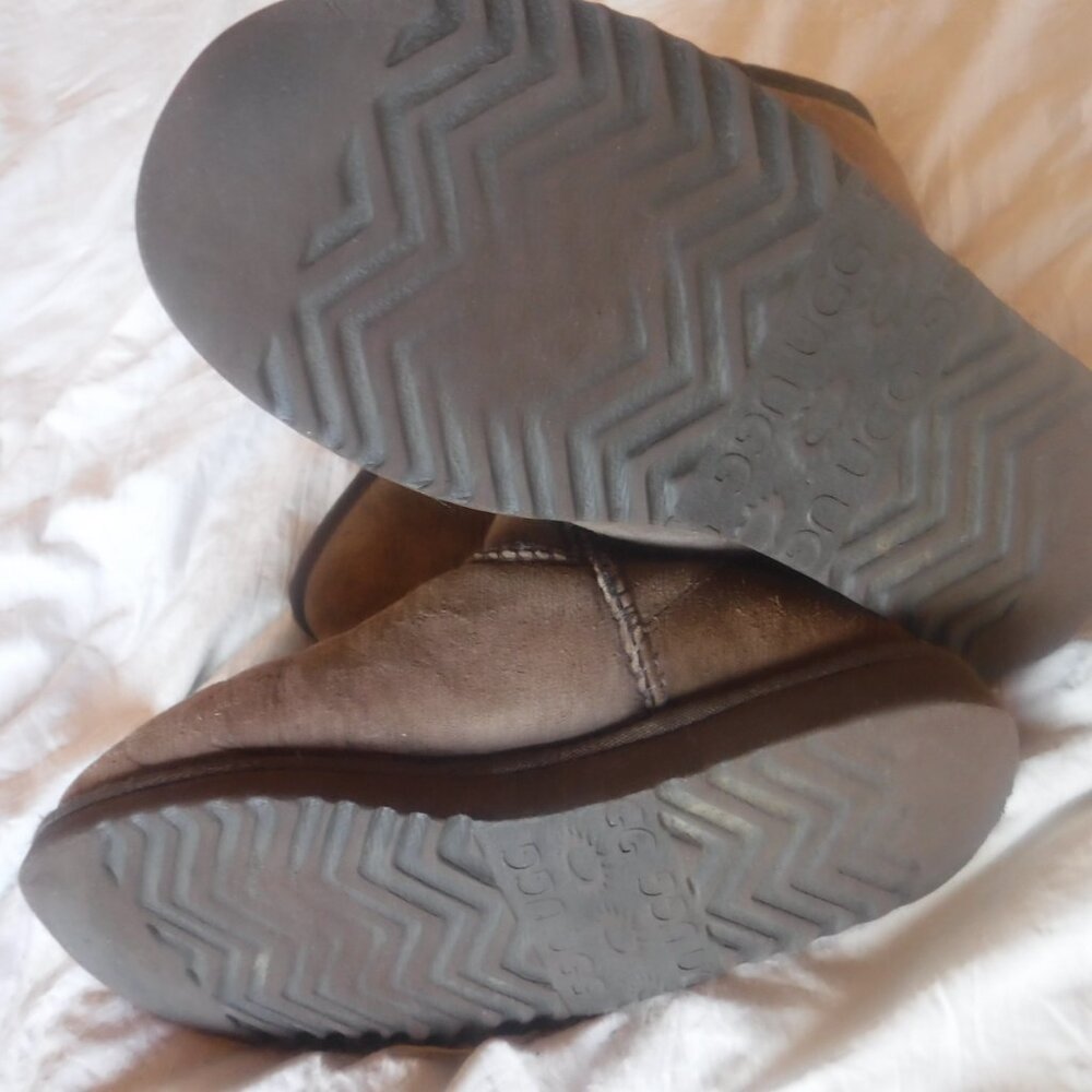 Ugg boots Womens Winter Brown Ugg Boots Size 7 - Picture 5 of 8